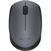 Беспроводная мышь Logitech M170 серого цвета, оптическая мышь для ноутбуков, нано-приемник, розничная продажа